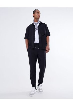 Camisa Para Hombre Manga Corta  Color Negro Marca Seven Seven #45012047