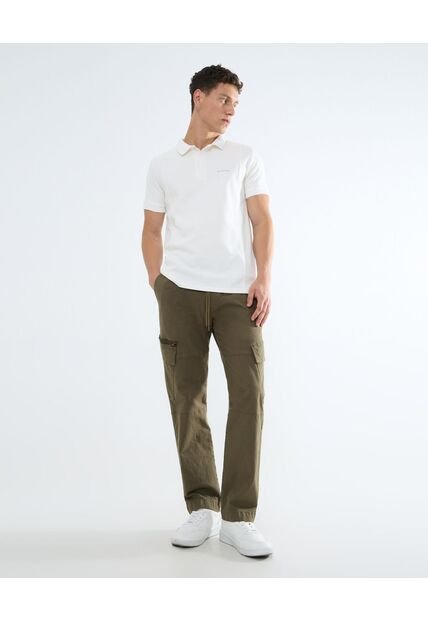 Jogger Cargo  Para Hombre Verde Seven Seven