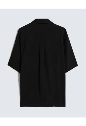 Camisa Para Hombre Manga Corta  Color Negro Marca Seven Seven #45012047