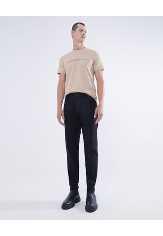 Jogger Casual Básico  Para Hombre Negro Seven Seven Seven Seven