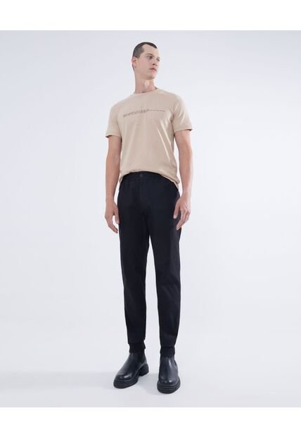 Jogger Casual Básico  Para Hombre Negro Seven Seven