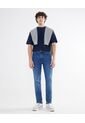 Jean Para Hombre Slim Color Azul Medio Marca Seven Seven #45160503 de Seven Seven