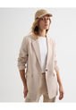Blazer Para Mujer  Color Beige Marca Seven Seven #28400053 de Seven Seven
