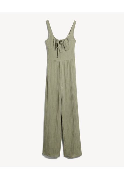 Enterizo Para Mujer Manga Sisa Color Verde Marca Seven Seven #28320442
