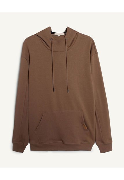 Buzo Para Hombre Hoodie Color Cafe  Marca Seven Seven #45060639