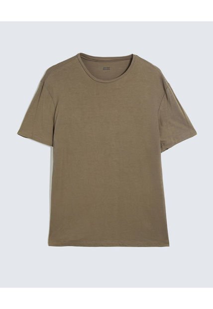 Camiseta Para Hombre Manga Corta Color Verde Marca Seven Seven #45092559