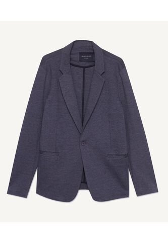 Blazer Desestructurado Con Botón   Para Hombre Negro Seven Seven Seven Seven