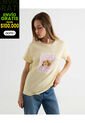 Camiseta Para Mujer Manga Corta Cuello Redondo Color Amarillo Marca Seven Seven #28096363 de Seven Seven