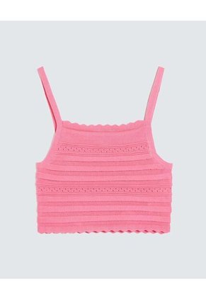 Camiseta Para Mujer Manga Sisa Moda Color Rosa Marca Seven Seven #28096274