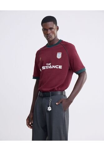 Camiseta Screen Regular  Para Hombre Vino Seven Seven Seven Seven