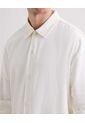 Camisa Para Hombre Manga Larga Sin Bolsillo Cuello Casual M Color Blanco Marca Seven Seven #45012182 de Seven Seven