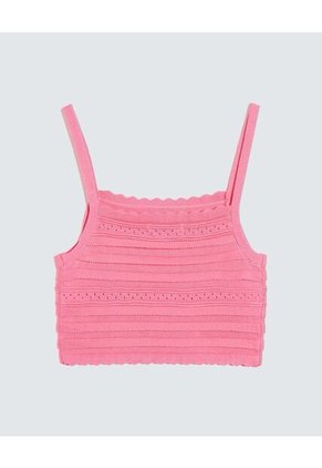 Camiseta Para Mujer Manga Sisa Moda Color Rosa Marca Seven Seven #28096274