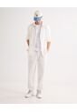 Camisa Para Hombre Manga Larga Sin Bolsillo Cuello Casual M Color Blanco Marca Seven Seven #45012182 de Seven Seven