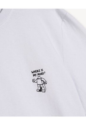 Camiseta Para Hombre Manga Corta Cuello Redondo Color Marfil Marca Seven Seven #45092783