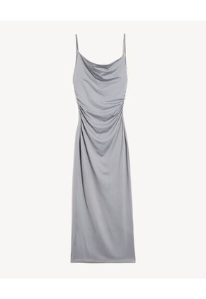 Vestido Para Mujer M/Sisa Largo Color Gris Marca Seven Seven #28171458