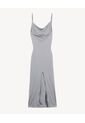 Vestido Para Mujer M/Sisa Largo Color Gris Marca Seven Seven #28171458 de Seven Seven