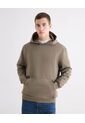 Hoodie Regular Básico  Para Hombre Crema Seven Seven de Seven Seven
