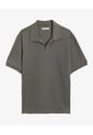 Camisa Polo Regular Fit Texturizada  Para Hombre Verde Seven Seven de Seven Seven