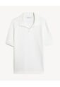 Camisa Polo Regular Fit Texturizada  Para Hombre Blanco Seven Seven de Seven Seven