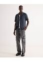 Camisa Relaxed Resort  Para Hombre Gris Seven Seven de Seven Seven