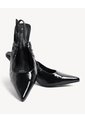 Tacones Punta Cerrada  Para Mujer Negro Seven Seven de Seven Seven