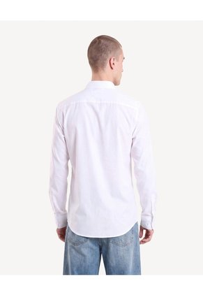 Camisa Viori Regular Para Hombre Blanco Seven Seven