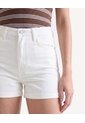 Short Mom Off White  Para Mujer Crudo Seven Seven de Seven Seven
