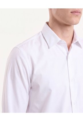 Camisa Viori Regular Para Hombre Blanco Seven Seven