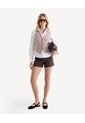 Chaleco Escote En V  Para Mujer Taupe Seven Seven de Seven Seven