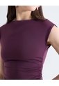 Camiseta Recogidos Laterales  Para Mujer Vino Seven Seven de Seven Seven
