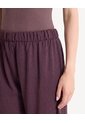 Pantalón Fluido Texturizado  Para Mujer Café Seven Seven de Seven Seven