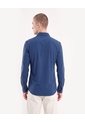 Camisa Slim Stretch  Para Hombre Azul Seven Seven de Seven Seven
