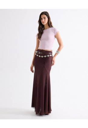 Camiseta De Silueta Definida  Para Mujer Rosado Seven Seven