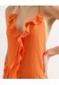 Vestido Para Mujer M/Sisa Medio Color Naranja Marca Seven Seven #28171402 de Seven Seven