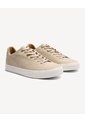 Tenis Deportivos Suela Plana  Para Hombre Beige Seven Seven de Seven Seven