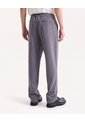 Pantalón Cintura Ajustable  Para Hombre Gris Seven Seven de Seven Seven