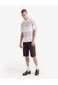 Camiseta Bloques Bicolor  Para Hombre Crudo Seven Seven de Seven Seven