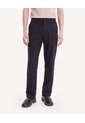 Pantalón Piqué Recto  Para Hombre Negro Seven Seven de Seven Seven