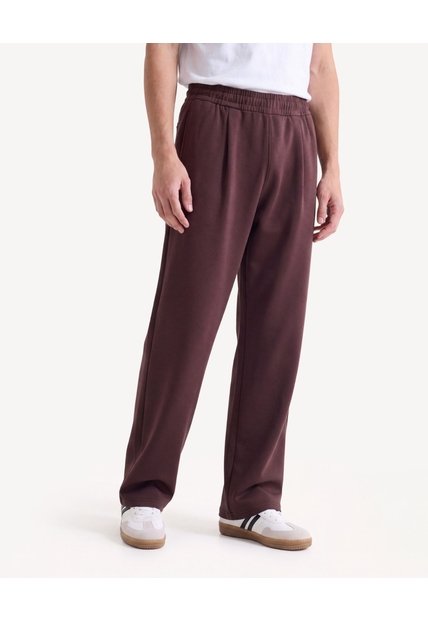 Jogger Escuba Fluido  Para Hombre Café Seven Seven