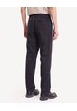 Pantalón Piqué Recto  Para Hombre Negro Seven Seven de Seven Seven