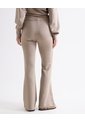 Pantalón Flare Tiro Alto  Para Mujer Taupe Seven Seven de Seven Seven
