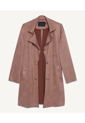 Chaqueta Para Mujer Abrigo Color Cafe  Marca Seven Seven #28080890