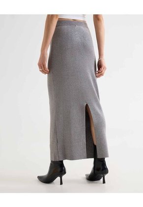 Falda Para Mujer Largo Color Gris Marca Seven Seven #28140919