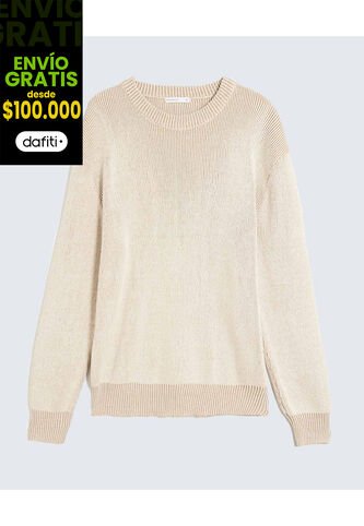 Saco Para Hombre Cuello Redondo Color Camel Marca Seven Seven #45330247 Seven Seven