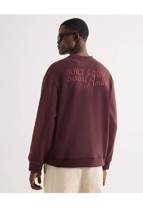 Buzo Para Hombre Cuello Redondo Color Café Marca Seven Seven #45060716