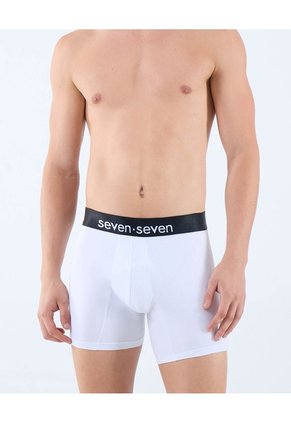 Pack X 3 Bóxer Medio X3 Para Hombre Blanco Seven Seven
