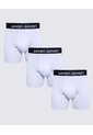 Pack X 3 Bóxer Medio X3 Para Hombre Blanco Seven Seven de Seven Seven