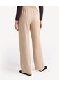 Pantalón Fluido Con Lazos Laterales  Para Mujer Camel Seven Seven de Seven Seven