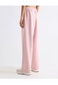 Pantalón Sudadera Encauchada  Para Mujer Rosado Seven Seven de Seven Seven