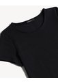 Vestido Midi Slim Minimal  Para Mujer Negro Seven Seven de Seven Seven